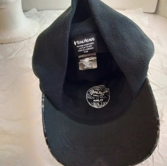 Trail Heads Fleece wool blend Winter Hat new display plaid - Picture 12 of 12